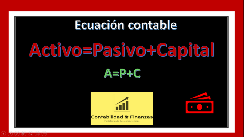 Ecuación contable.