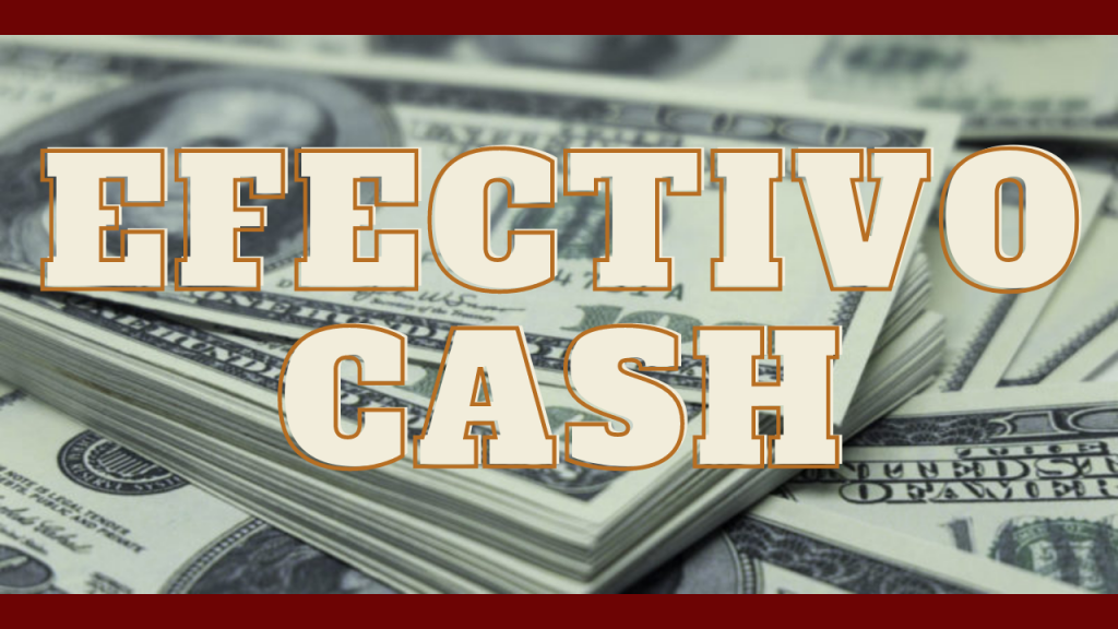 Efectivo y equivalentes de efectivo.